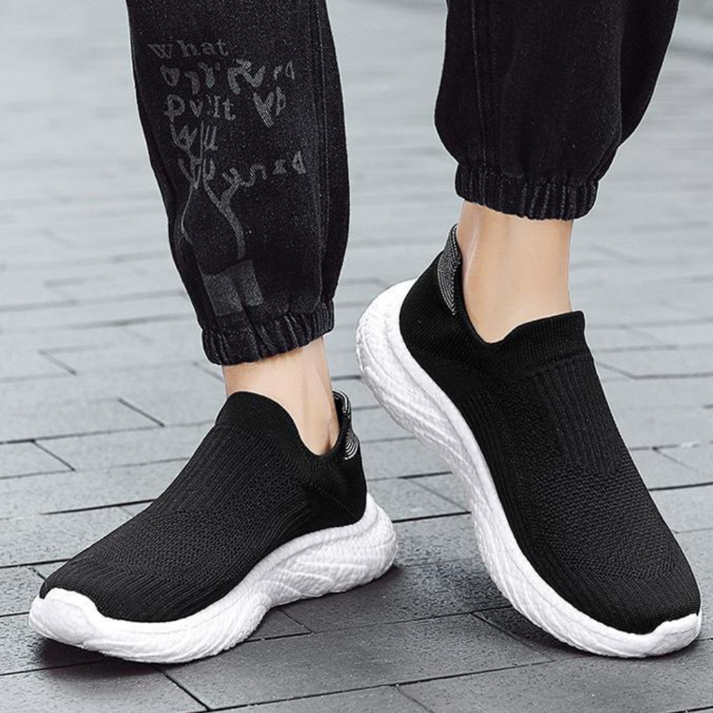 Draven Core – Atmungsaktive orthopädische Strickschuhe mit Fußgewölbeunterstützung (Unisexe)