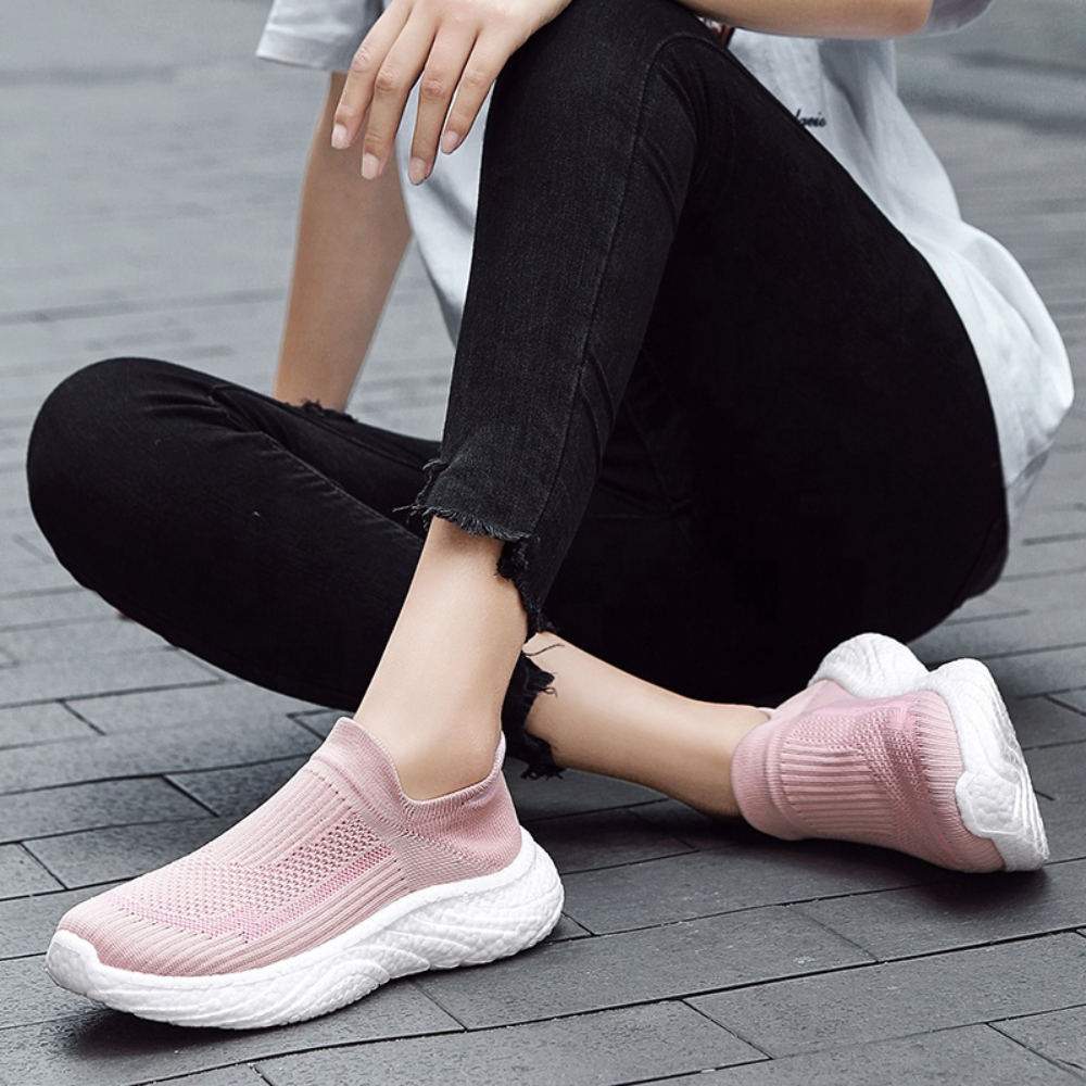 Draven Core – Atmungsaktive orthopädische Strickschuhe mit Fußgewölbeunterstützung (Unisexe)