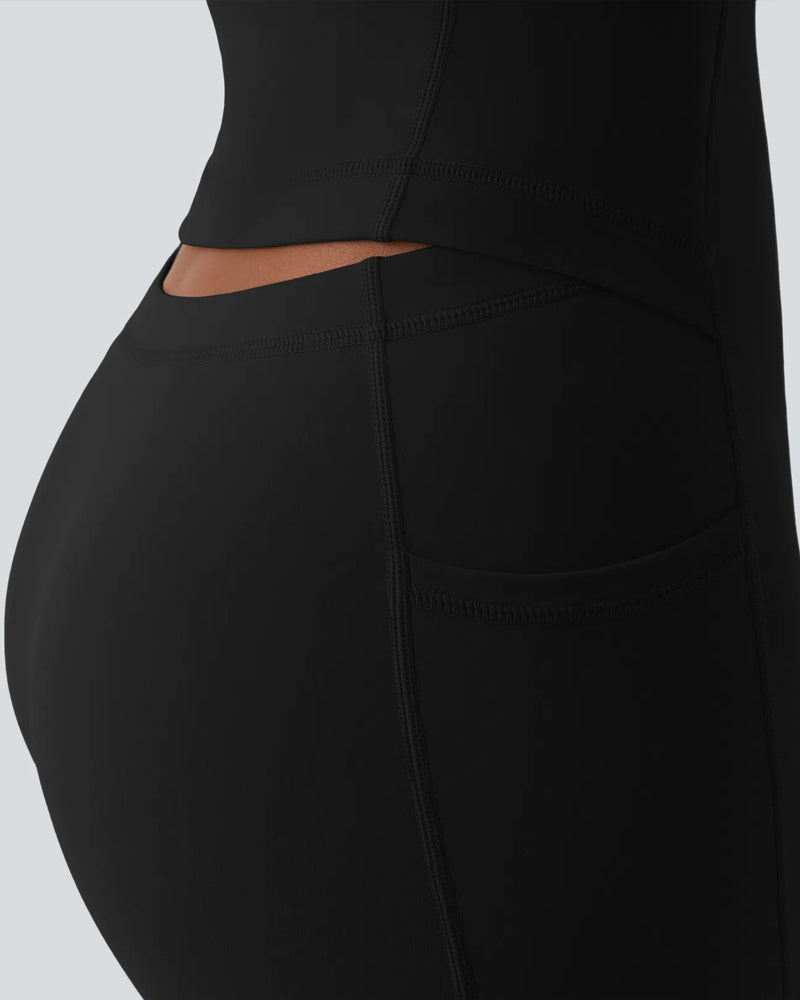 Cross-Back Active Spring Dresses for Women - Easy Peezy, Dresses with Pockets