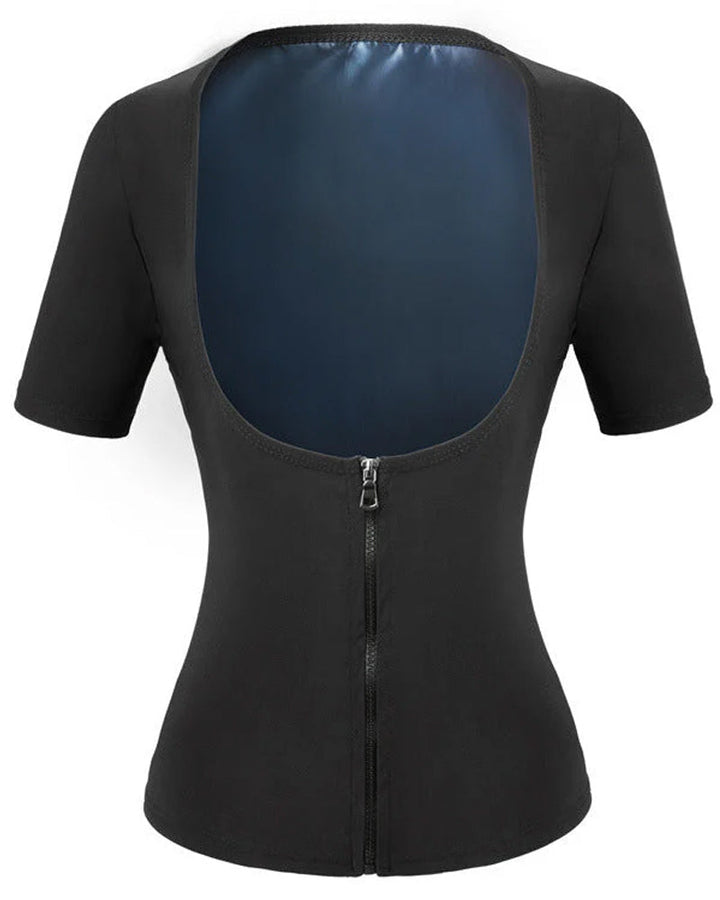 Intense Sweat-Wicking Zip-Up Top