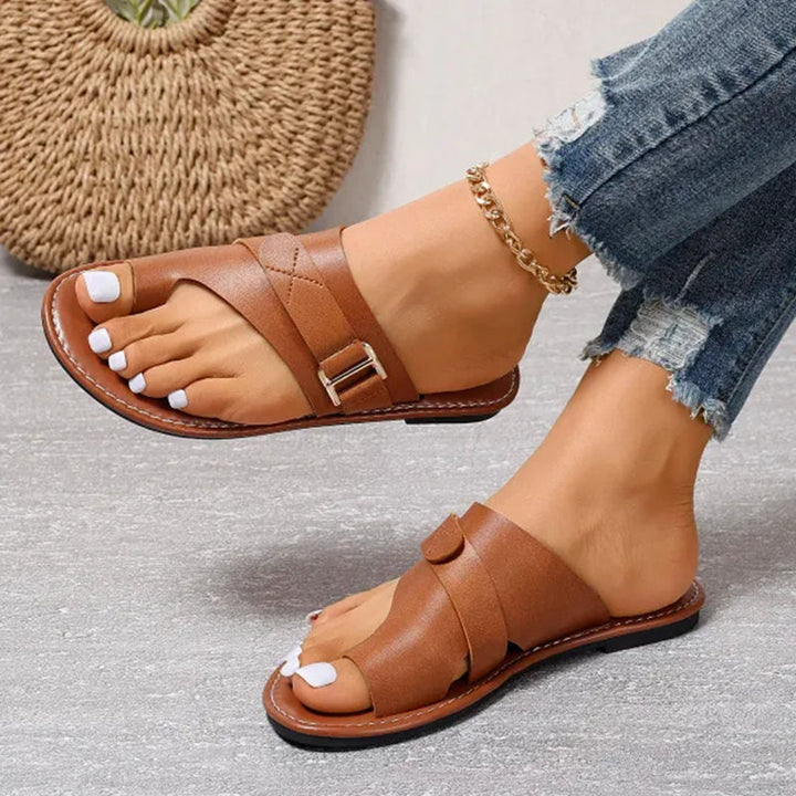 Leichte Orthopädische Sandalen aus Hochwertigem Leder – bequeme Passform