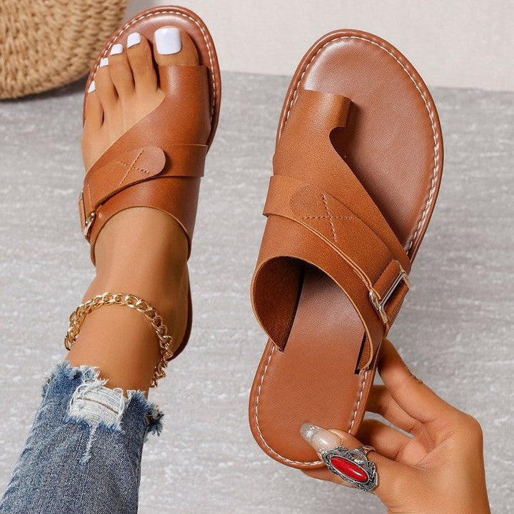 Leichte Orthopädische Sandalen aus Hochwertigem Leder – bequeme Passform