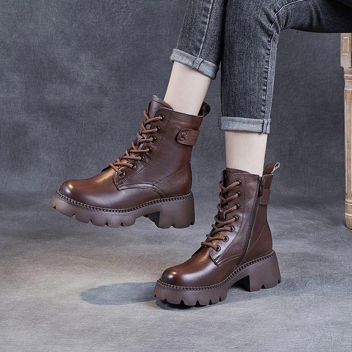 Hanna™ - Stylische Orthopädische Lederstiefel