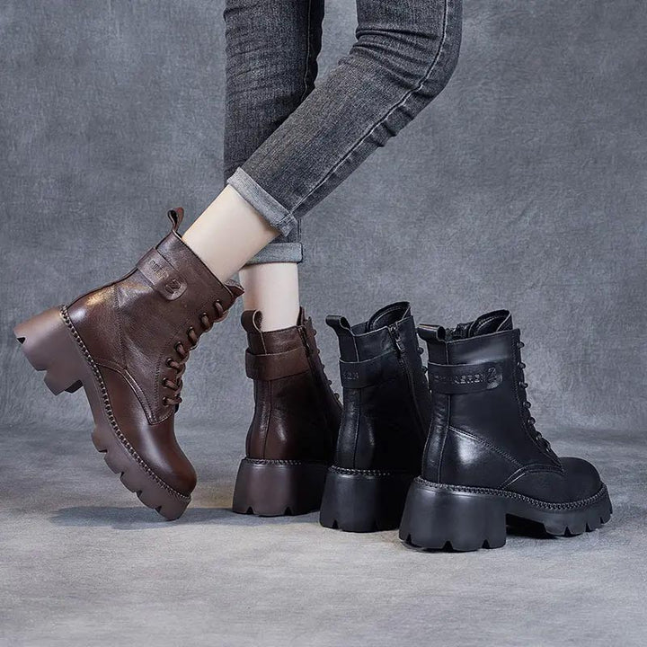 Hanna™ - Stylische Orthopädische Lederstiefel