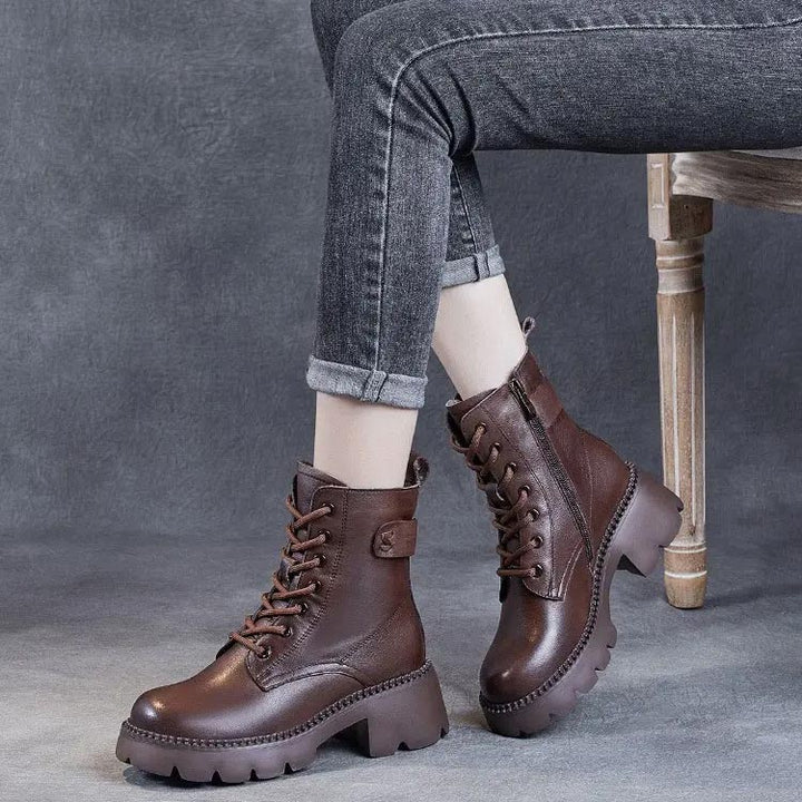 Hanna™ - Stylische Orthopädische Lederstiefel