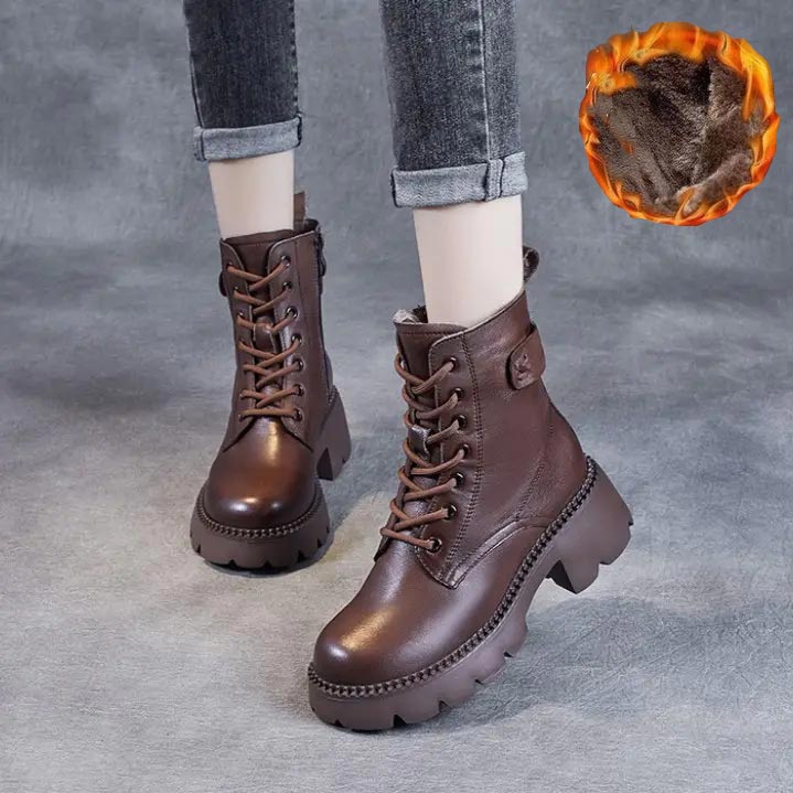 Hanna™ - Stylische Orthopädische Lederstiefel