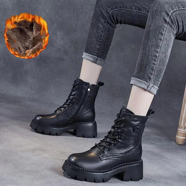 Hanna™ - Stylische Orthopädische Lederstiefel