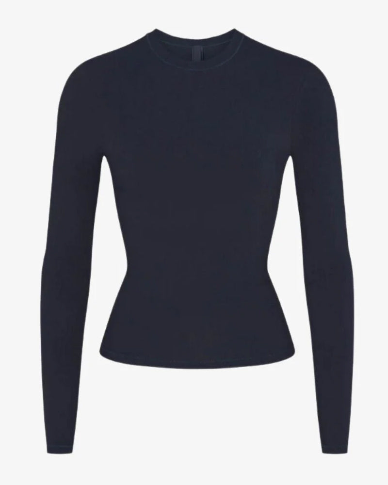 Long Sleeve Cotton Jersey Lounge Set