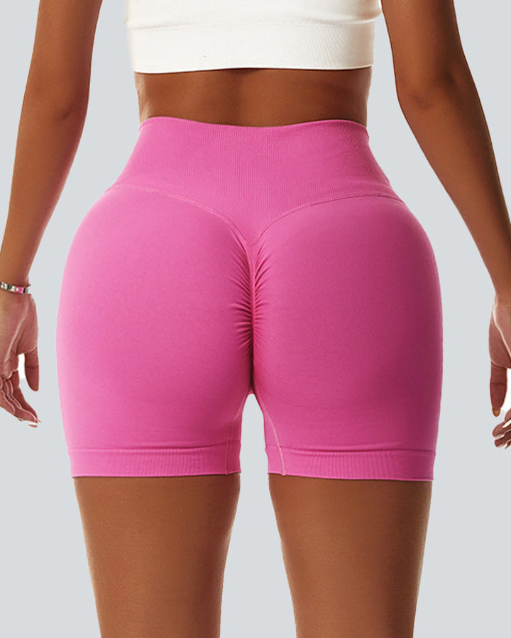 V Waist Butt Lifting Workout Shorts 5" for Women