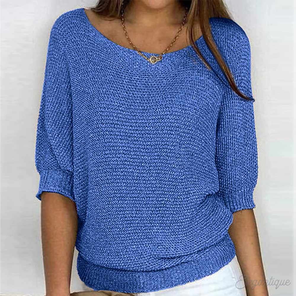Luna™ - Stilvoller, Strickpulover plus élégant
