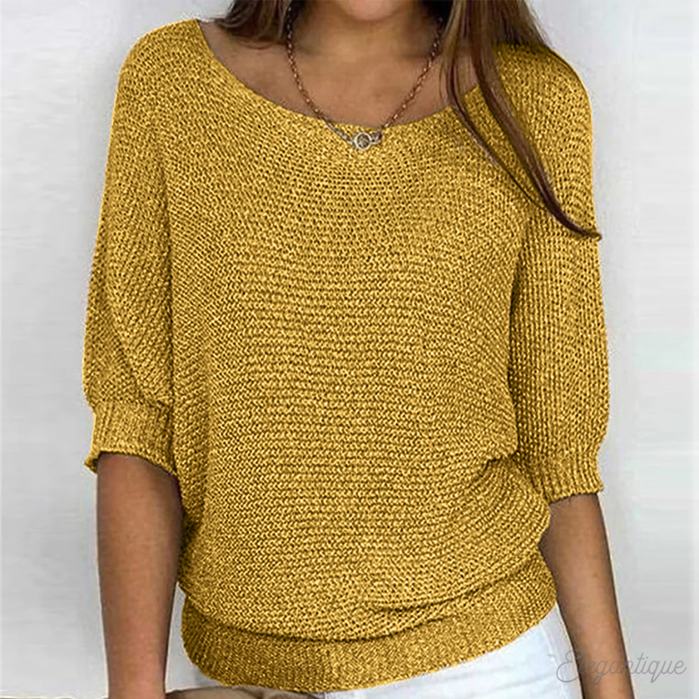 Luna™ - Stilvoller, Strickpulover plus élégant