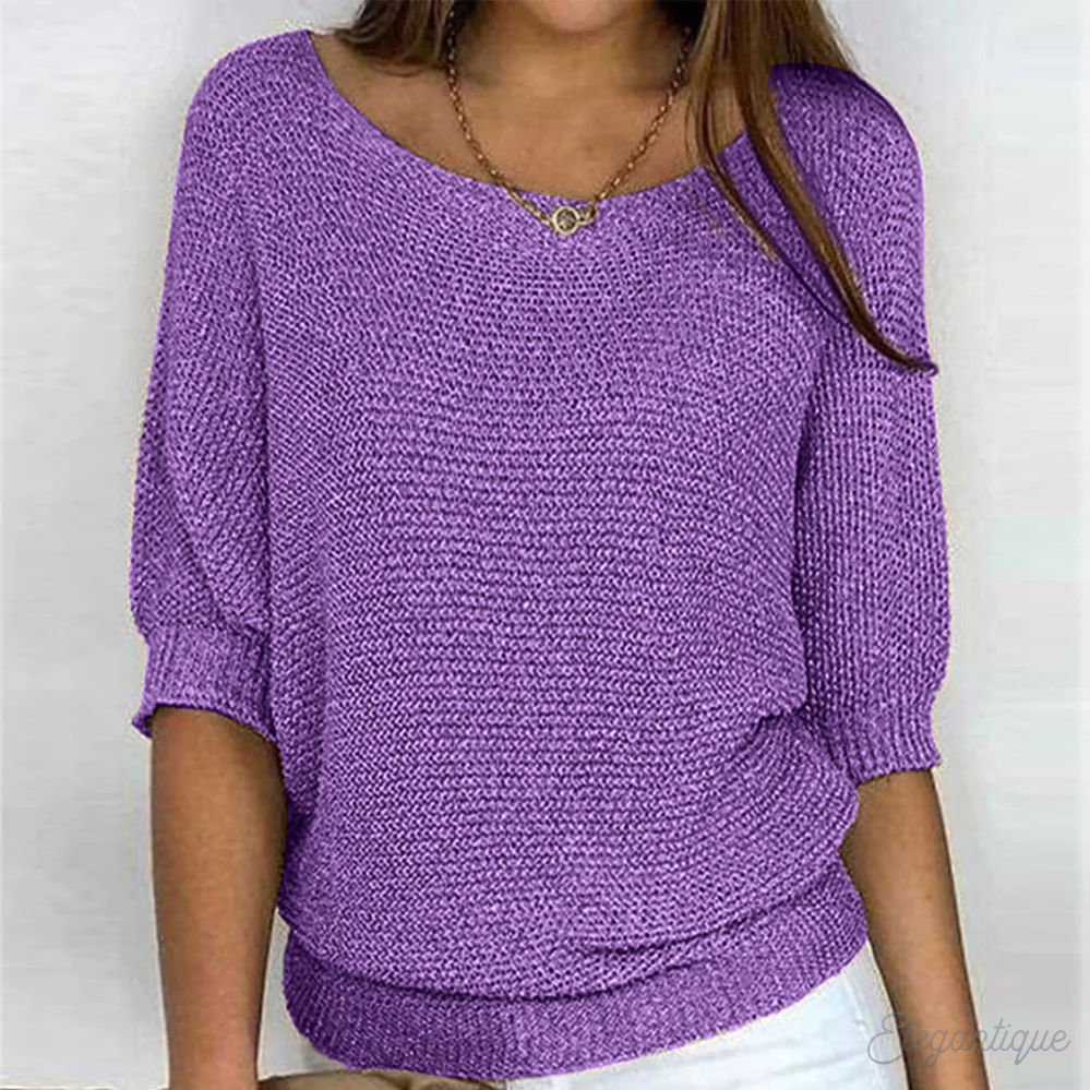 Luna™ - Stilvoller, Strickpulover plus élégant