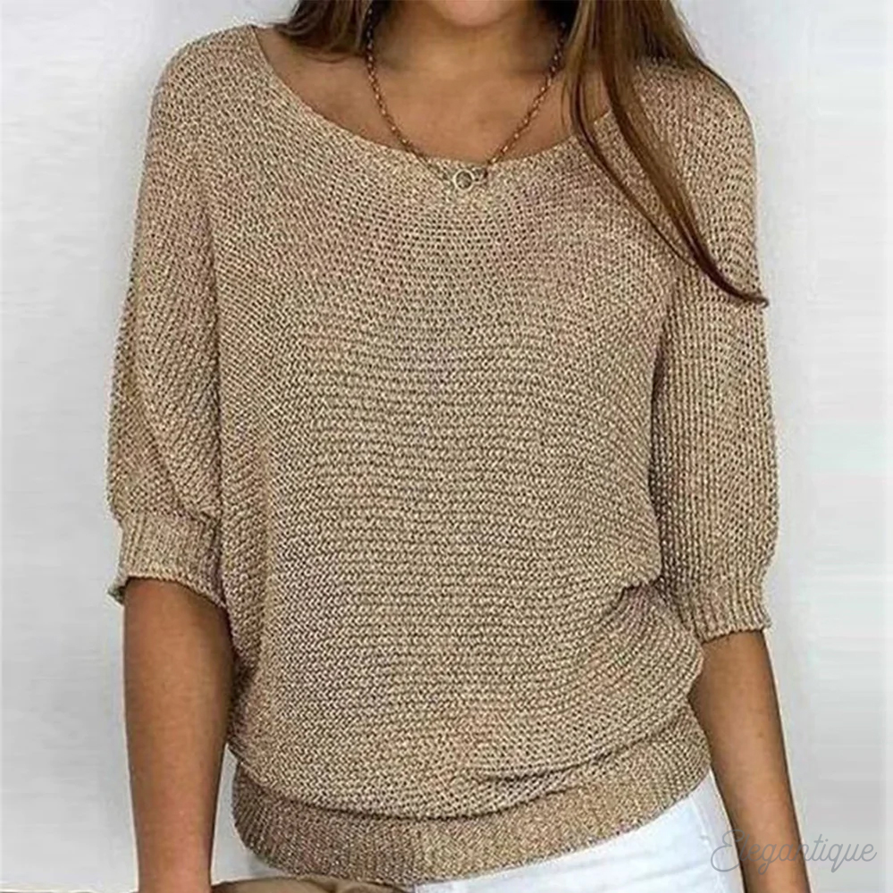 Luna™ - Stilvoller, Strickpulover plus élégant