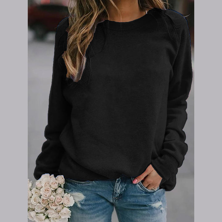 Eliza™ - Stilvolles, bequemes Sweatshirt mit Rundhalsausschnitt - Modefluss