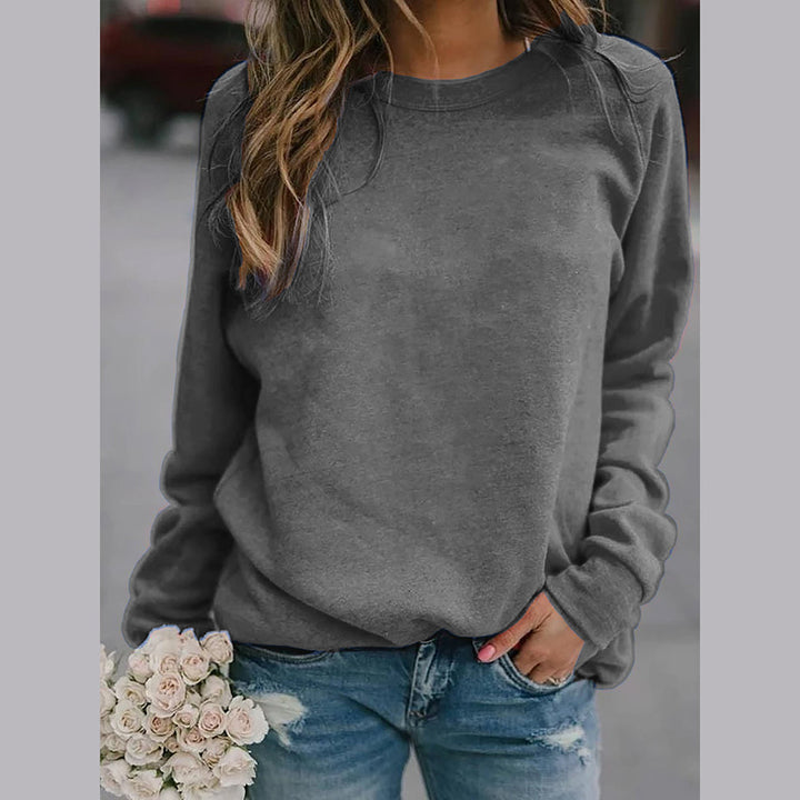 Eliza™ - Stilvolles, bequemes Sweatshirt mit Rundhalsausschnitt - Modefluss