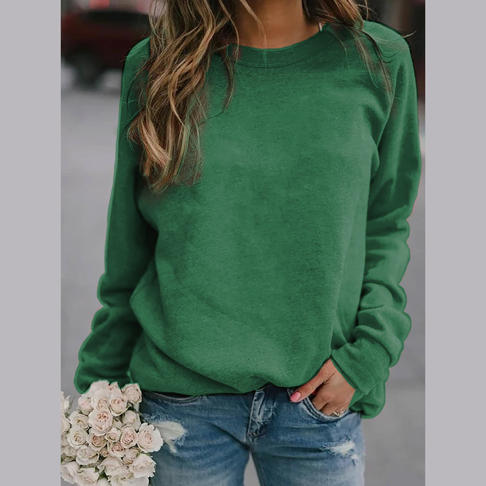 Eliza™ - Stilvolles, bequemes Sweatshirt mit Rundhalsausschnitt - Modefluss