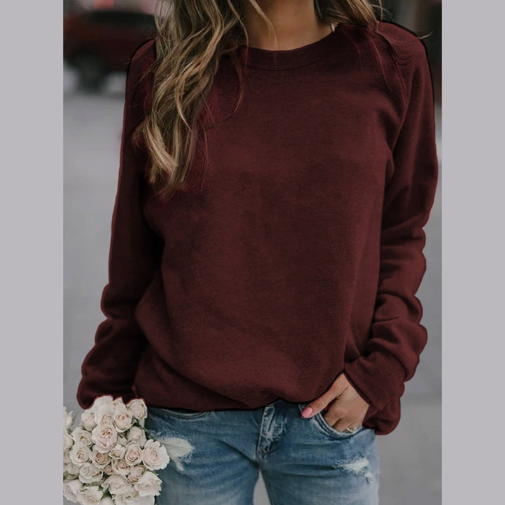 Eliza™ - Stilvolles, bequemes Sweatshirt mit Rundhalsausschnitt - Modefluss